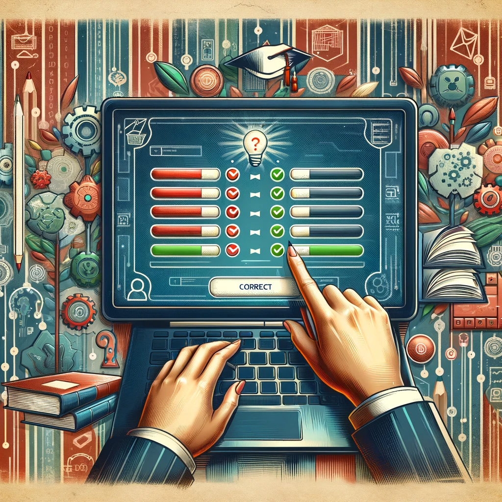 Self-marking and instant feedback